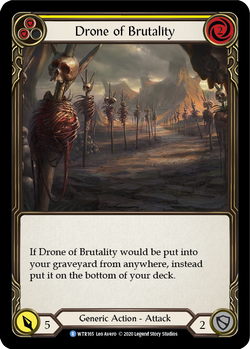 Drone of Brutality (Yellow) (Unlimited)