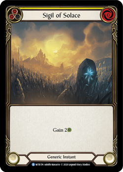 Sigil of Solace (Yellow) (Unlimited)