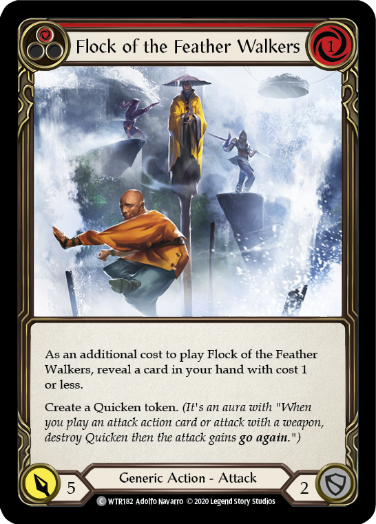 Flock of the Feather Walkers (Red) (Unlimited)