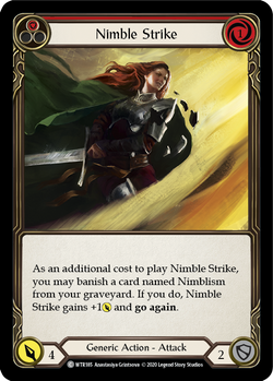 Nimble Strike (Red) (Unlimited)