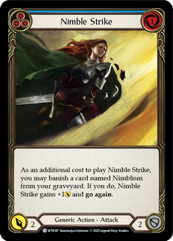 Nimble Strike (Blue) (Unlimited)