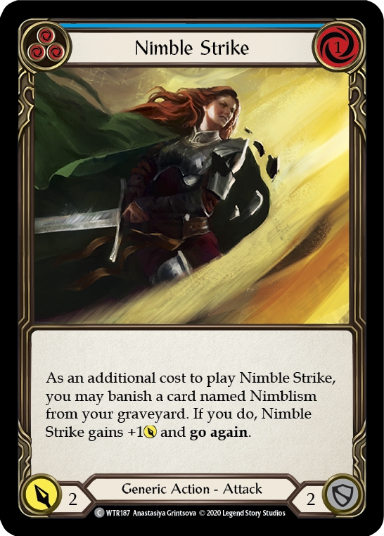 Nimble Strike (Blue) (Unlimited)