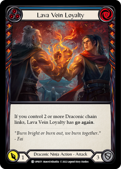 Lava Vein Loyalty (Blue)