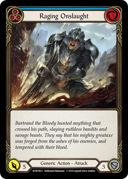 Raging Onslaught (Blue)